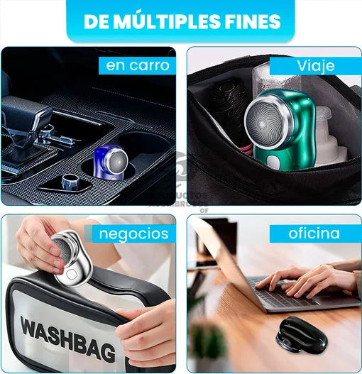 Mini Afeitadora Electrica⭐LA EXPERIENCIA DE AFEITADO PRECISA E INDOLORA HA LLEGADO⭐