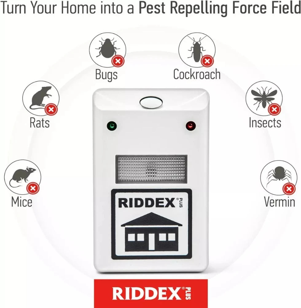 Repelente Ultrasonico Riddex🐭🚫
