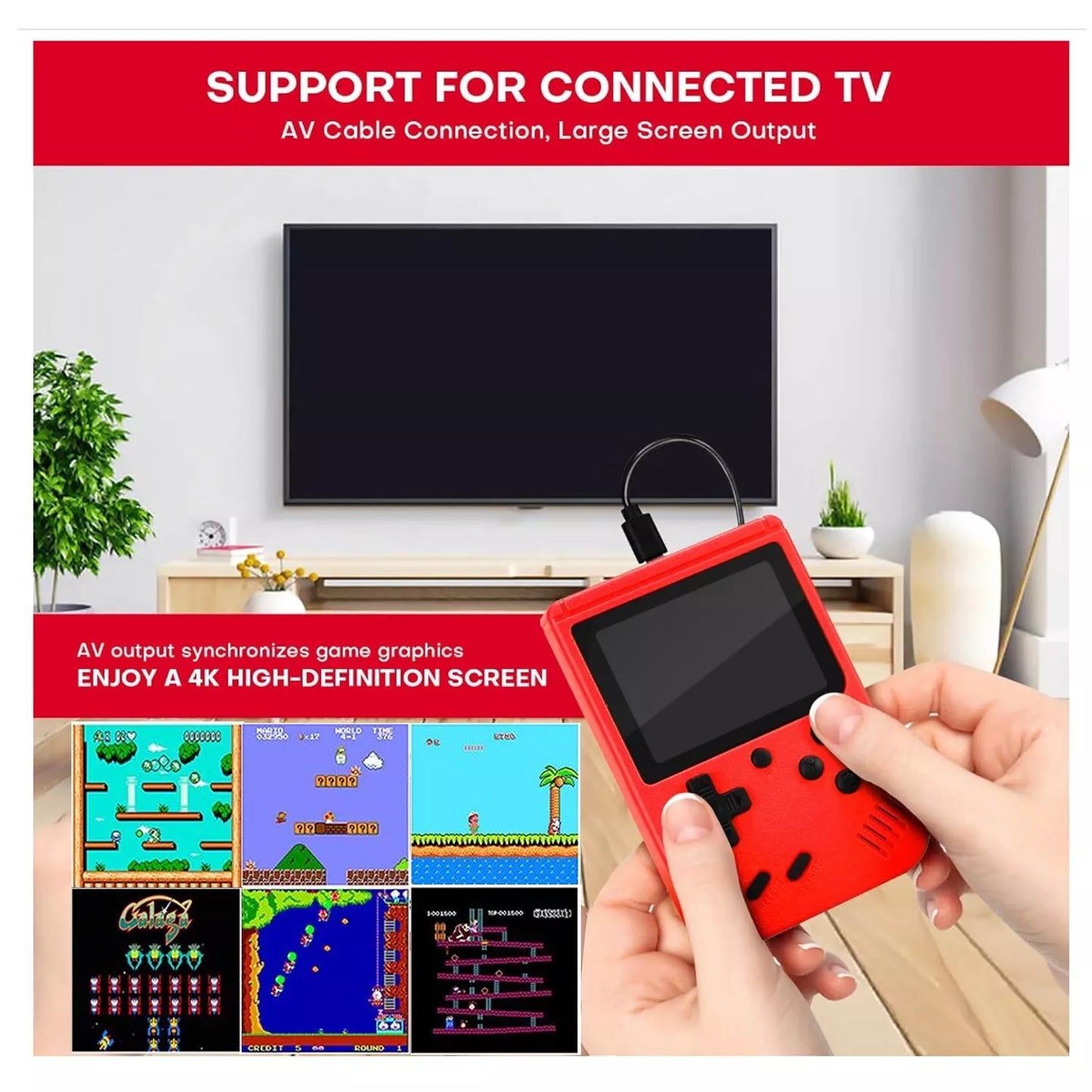 🎮Retro Game Box 400👾¡Una consola retro con más de 400 juegos!