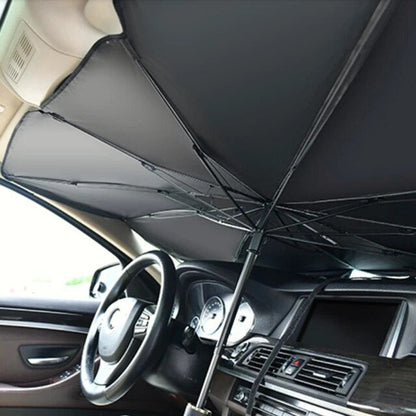 🚗Parasol Plegable☂️¡BLOQUEA LA LUZ SOLAR Y EL CALOR EN TU CARRO EN SEGUNDOS!