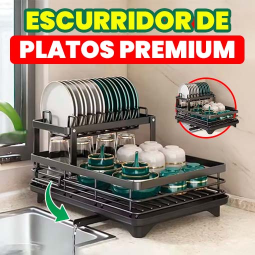 Escurridor de platos premium