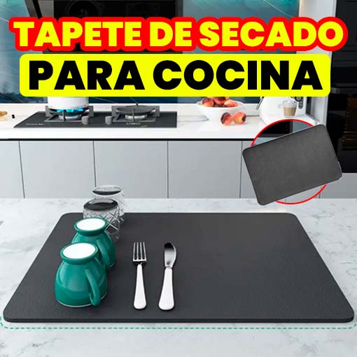 Tapete de secado para cocina👇🫗